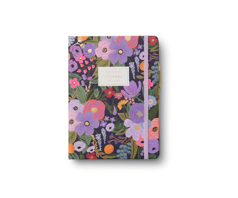 Journal Garden Party avec stylo