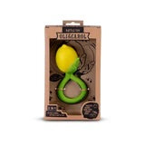 Hochet et anneau de dentition - citron -pour bébé en caoutchouc naturel