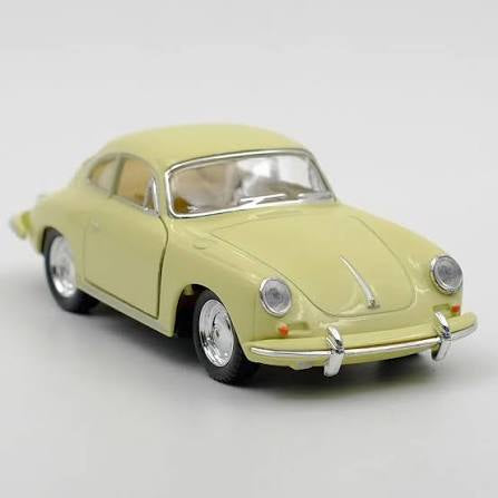 Porsche en métal, rétro friction