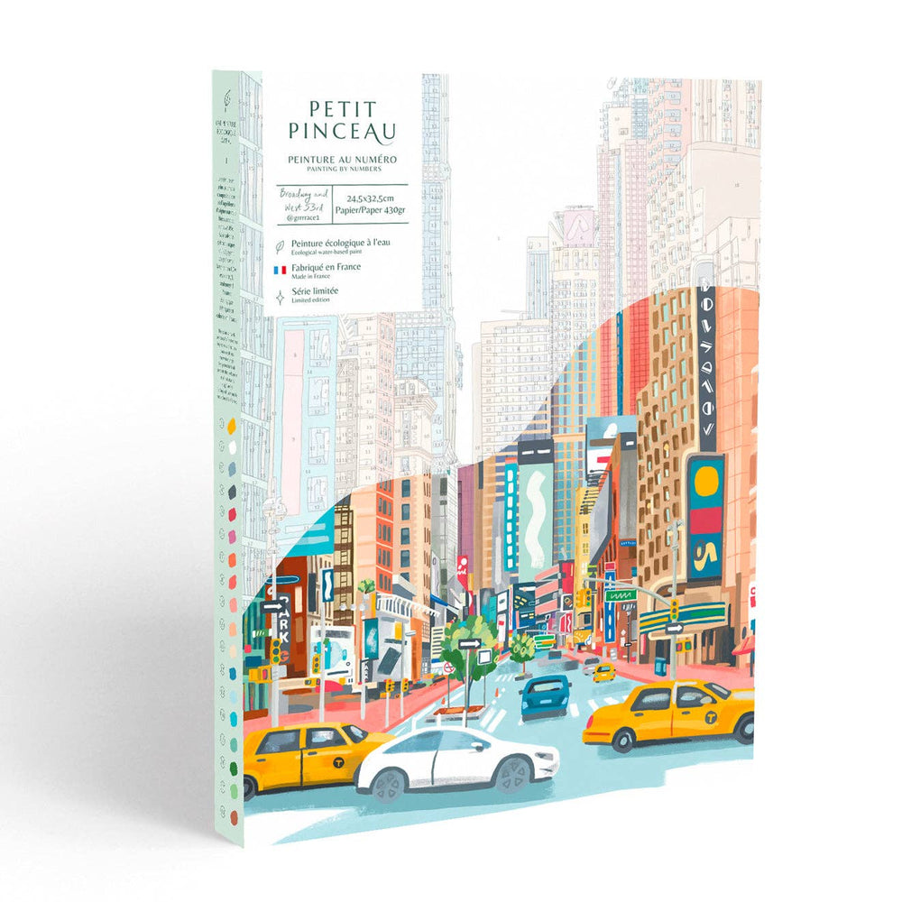 Kit peinture au numéro - Broadway and west 53rd