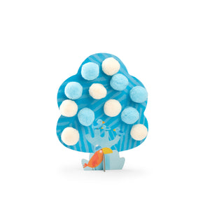 Activité pompons arbres Les Toupitis