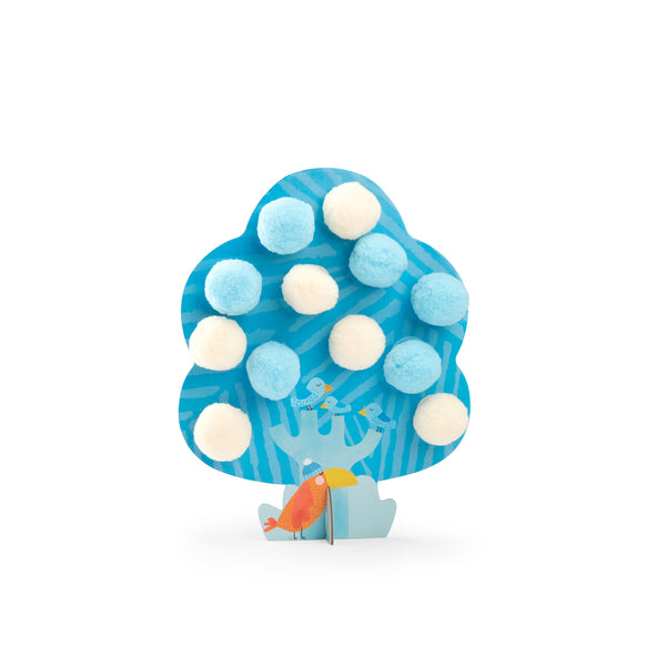 Activité pompons arbres Les Toupitis