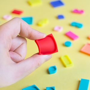 Silipop bleu – Mosaïques à clipser en silicone dès 3 ans