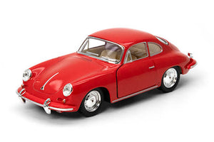Porsche en métal, rétro friction