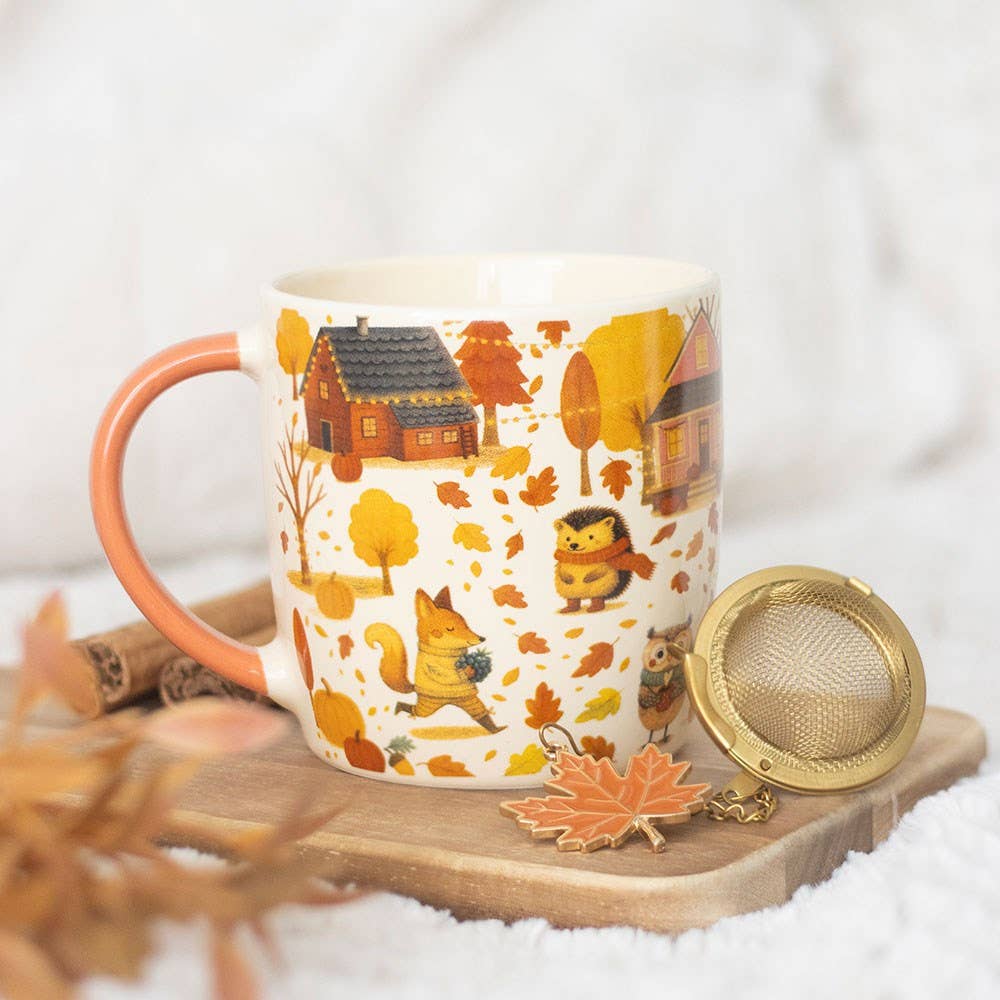 Ensemble mug et passoire à thé Creature Comforts