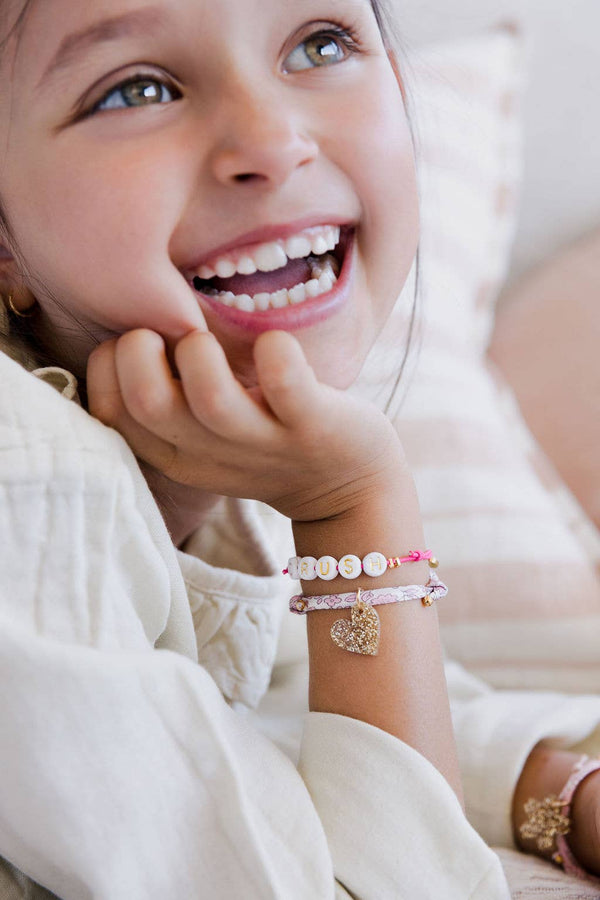 Bracelet cordon élastique - Menthe