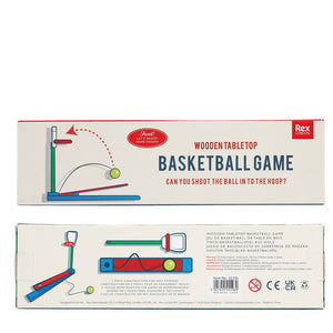 Jeu de basketball de table en bois