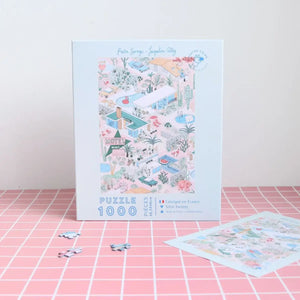 Puzzle Palm Springs by Jacqueline Colley - 1000 pièces