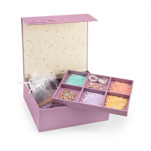 Coffret perles de rocaille Les fées