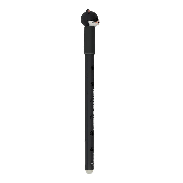 Stylo effaçable Bo-Bo Chat encre noir