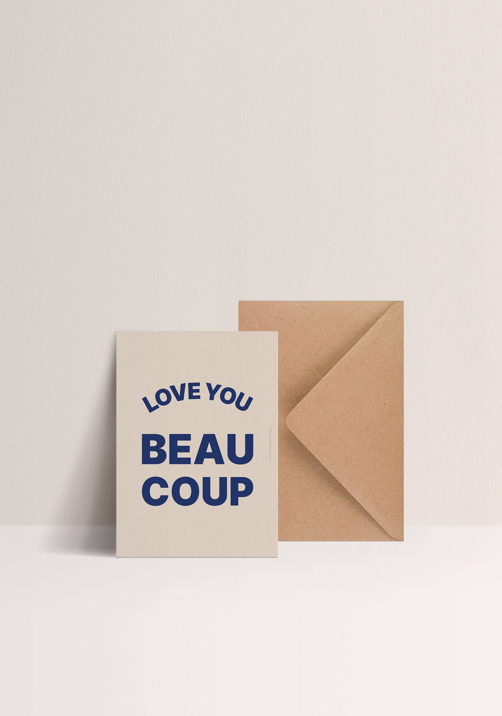 Carte - Love you beaucoup