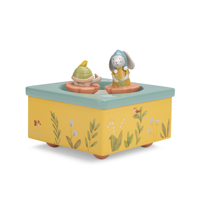 Boîte à musique Trois petits lapins