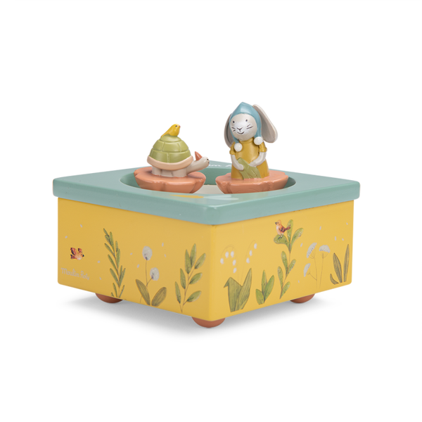 Boîte à musique Trois petits lapins
