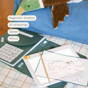 Kidydraw pad - Tablette à dessin lumineuse animaux