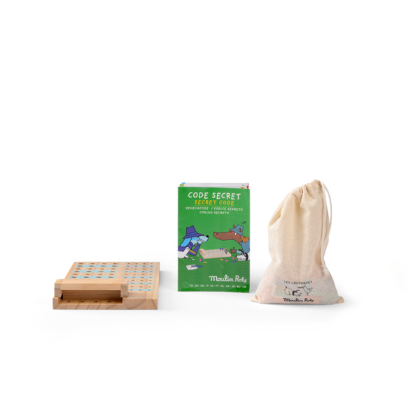 Code secret en bois Les Loufoques