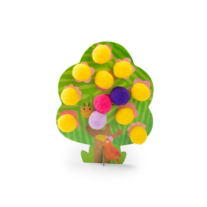 Activité pompons arbres Les Toupitis
