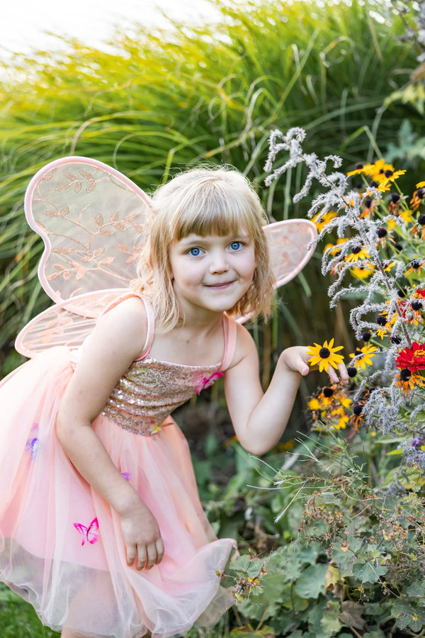 Robe papillon bois pêche