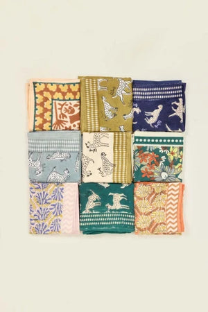 Big foulard Apaches Latika garden lilas