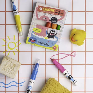 6 crayons-multisurfaces Les Schmouks