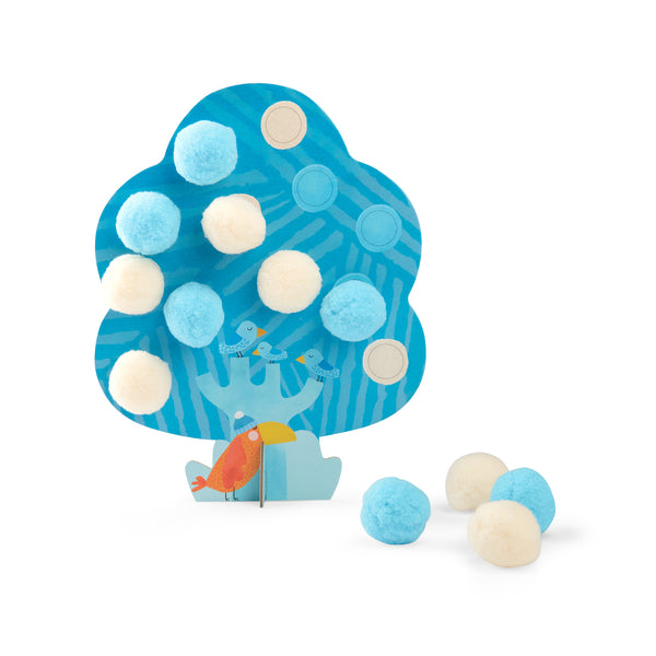 Activité pompons arbres Les Toupitis