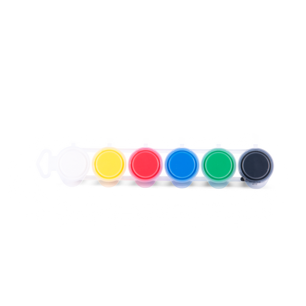 6 petits pots de peinture à doigts Moulin Roty