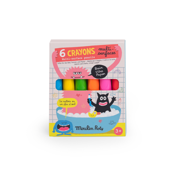 6 crayons-multisurfaces Les Schmouks