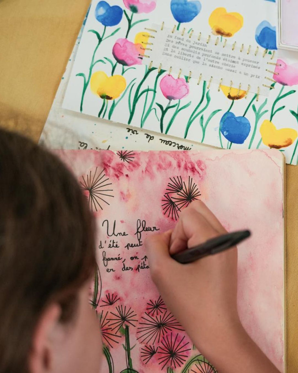 Ateliers découverte du journal créatif