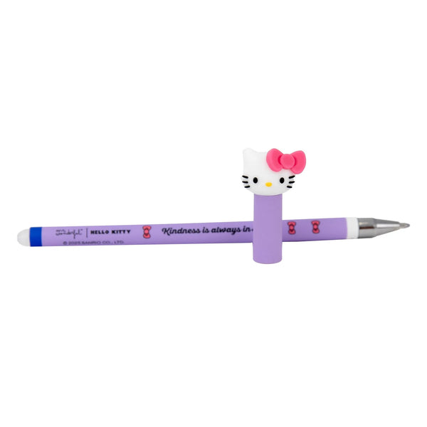 Stylo effaçable Bo-Bo Hello Kitty - Kindness is always
