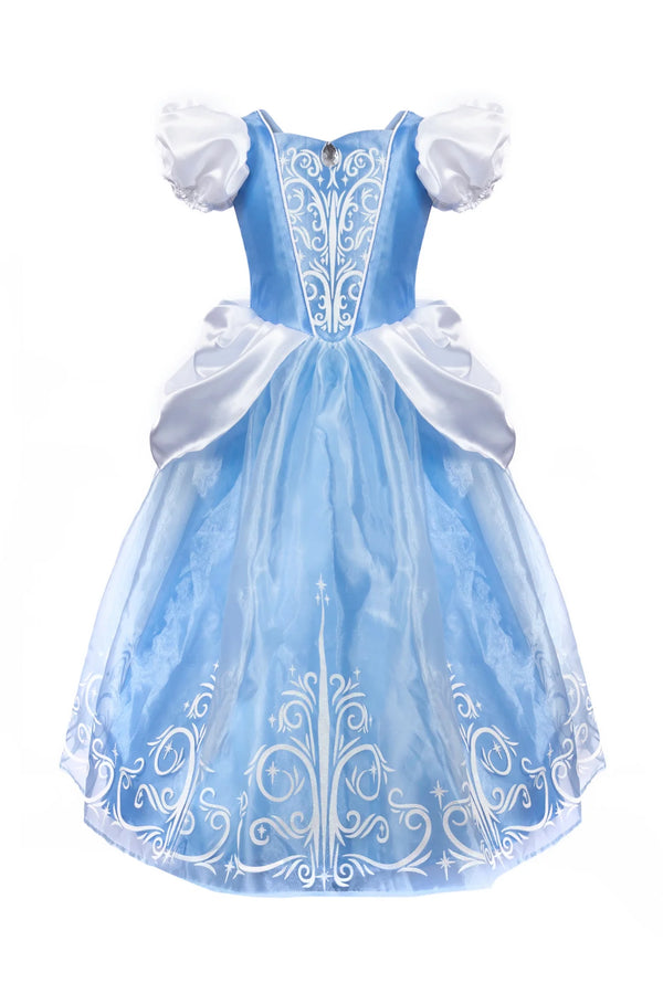 Robe bleue de princesse Il était une fois