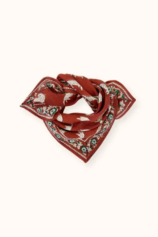 Small foulard Manika Bengale Fire