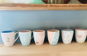 Goûter d’anniversaire peinture sur céramique