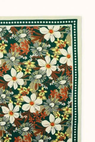 Big foulard Apaches Latika bouquet garden