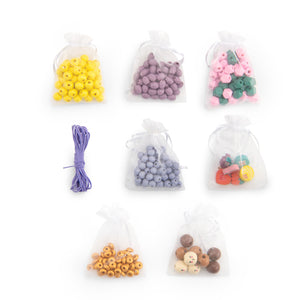 Mon Coffret de perles en bois Les Minouchkas moulin roty