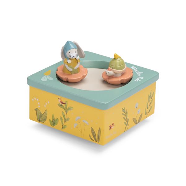 Boîte à musique Trois petits lapins