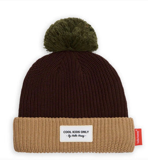 Hello Hossy bonnet color block pistachio 2-5ans