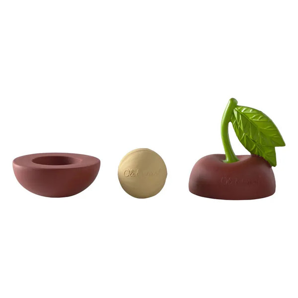 Jouet à Empiler et Balle Sonore cerise