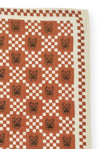 Small foulard Manika Tigro Rust