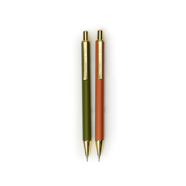 Duo de crayons critérium vert et orange