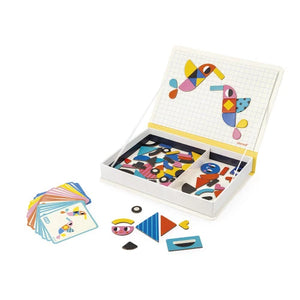 Janod moduloform Magnéti'book Tangram, 85 magnets