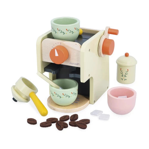 Janod Machine à Café et accessoires Mamie Soleil