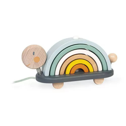 Janod Tortue Arc-en-ciel Sweet Cocoon (bois)