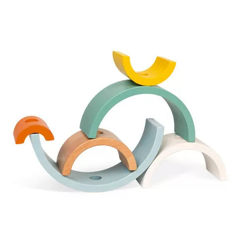 Janod Tortue Arc-en-ciel Sweet Cocoon (bois)