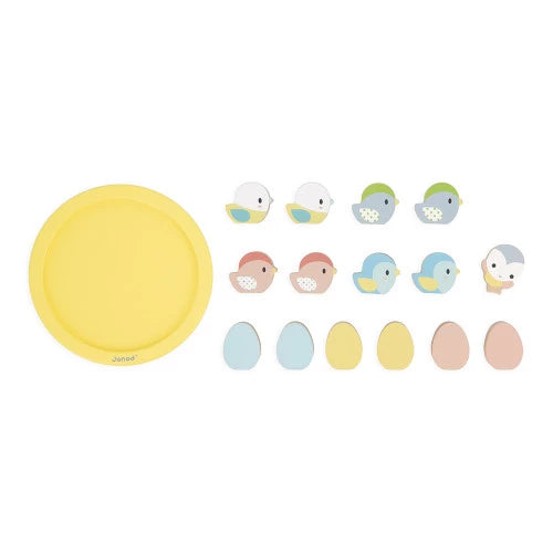 Janod Jeu d'équilibre Oiseaux Pure