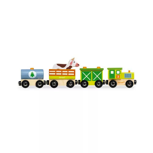 Train Ferme Story (bois) Janod