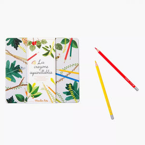Les crayons aquarellables