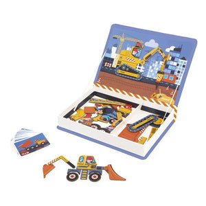 Magnéti'book Construction, 50 magnets Janod