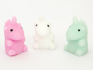 Mini Squishy licorne rose