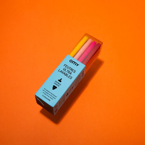 Les feutres ultra lavables