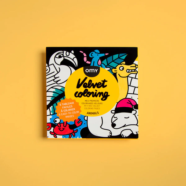 Coloriage velours animaux