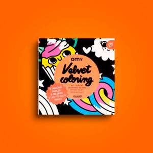 Coloriage velours Kawaii